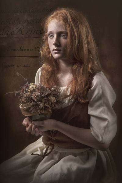 Photograph Carola Kayen Mouthaan Sweet Old Fashion Gril on One Eyeland